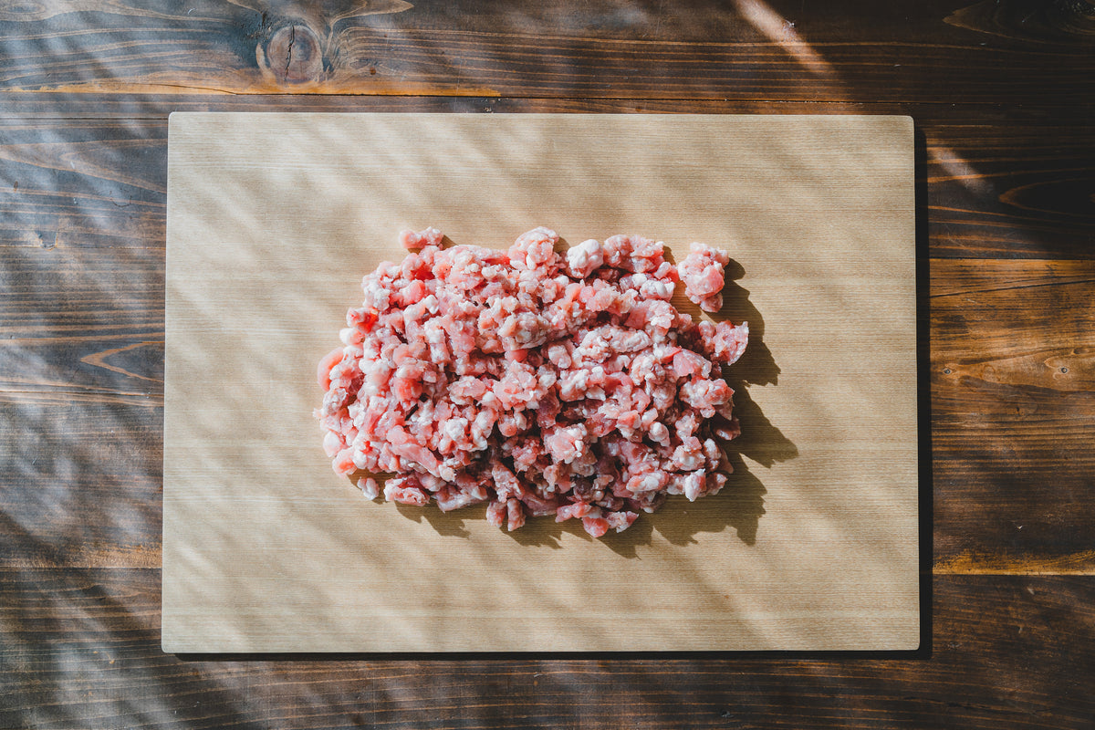 豚挽肉 1cm挽き【ミートソースに】