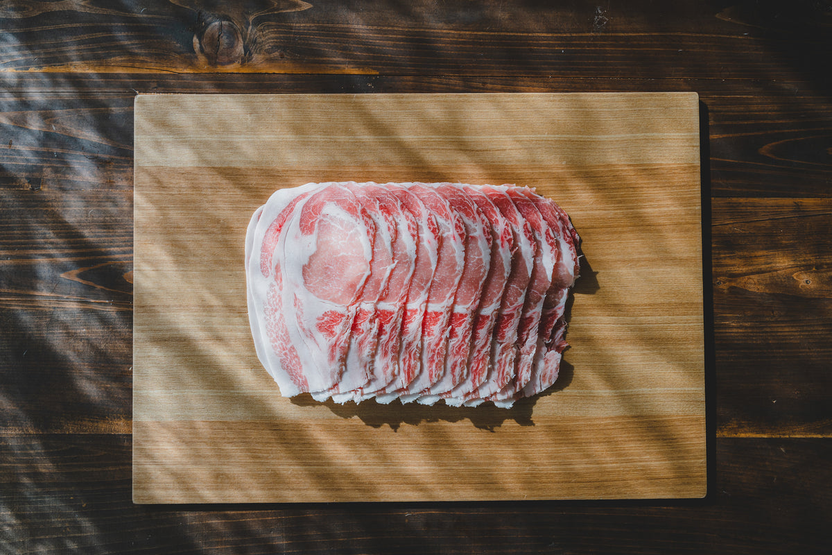 【冷凍】ロース2mm厚【しゃぶしゃぶ・鍋に】